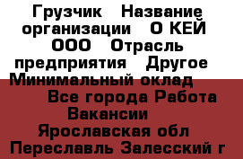 Грузчик › Название организации ­ О’КЕЙ, ООО › Отрасль предприятия ­ Другое › Минимальный оклад ­ 25 533 - Все города Работа » Вакансии   . Ярославская обл.,Переславль-Залесский г.